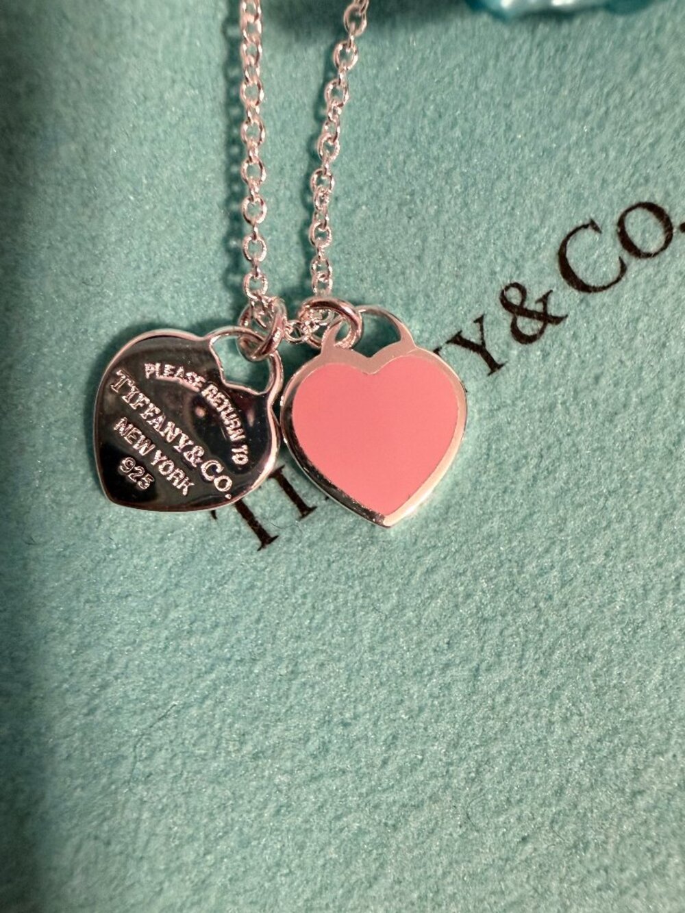 Pink Heart Necklace